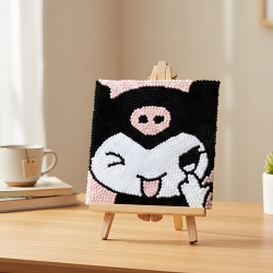 Pompom Ball Mosaic Art